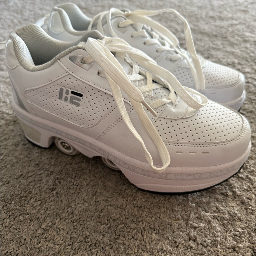 Heelys White Roller Sneakers